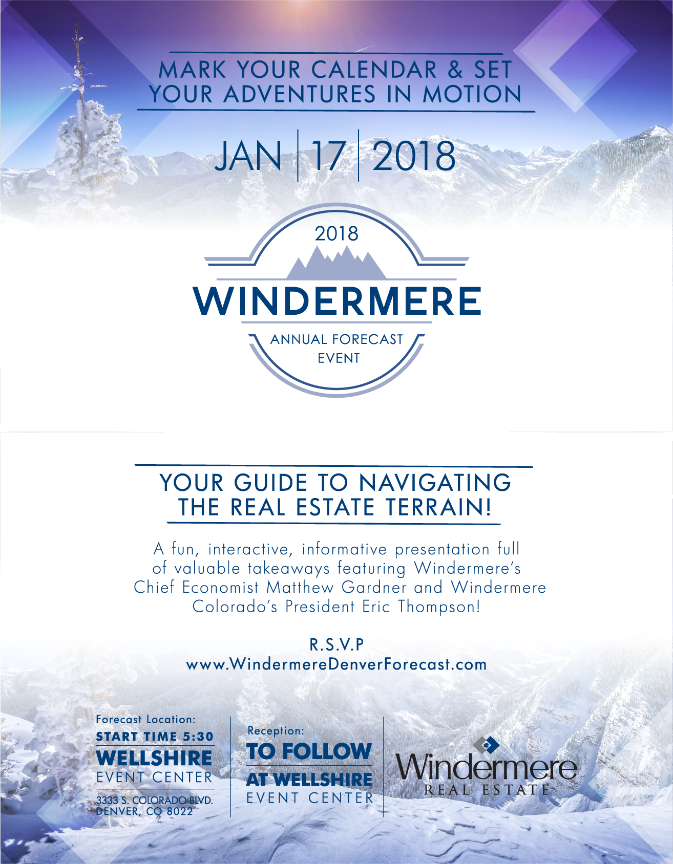 2018 Real Estate Forecast Event Windermere Real Estate Centennial